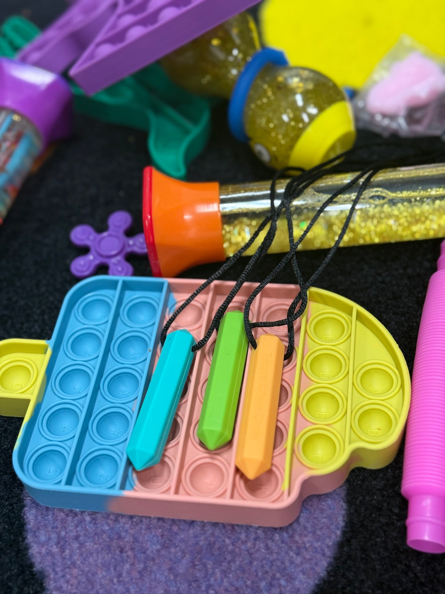 Chewable Gem Sensory Tool Necklace