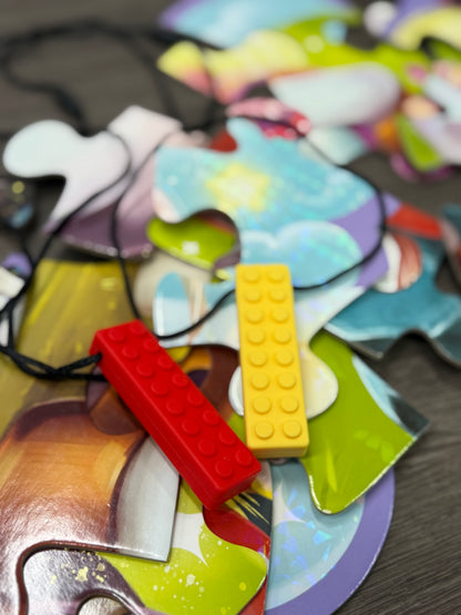 Brickster Chew Stye Necklace (Textured)
